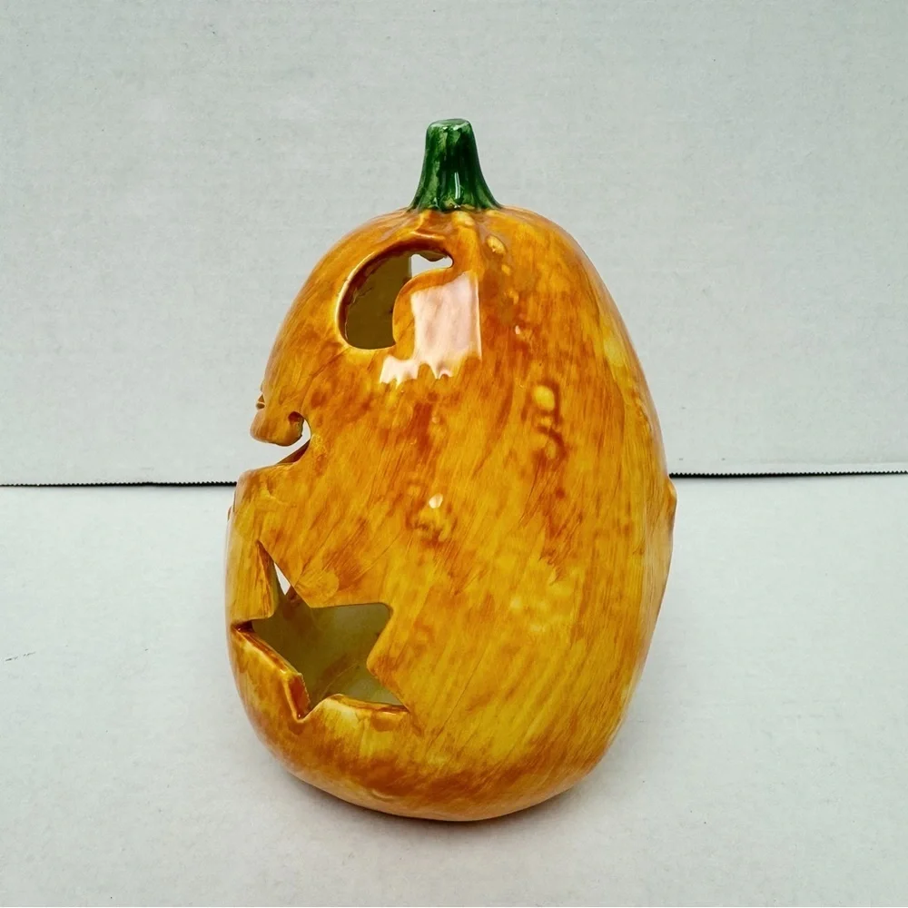Made in Italy - Pumpkin Candle Holder